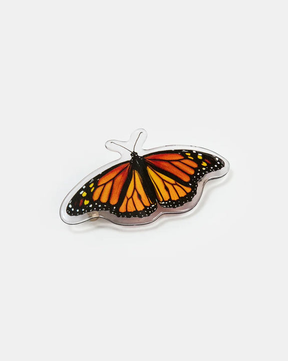 Chunks - Barrette in Monarch Butterfly