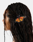 Chunks - Barrette in Monarch Butterfly