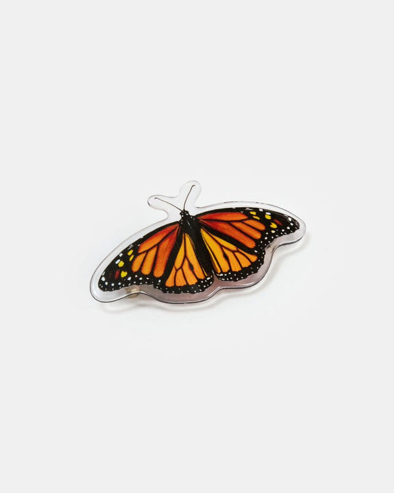 Chunks - Barrette in Monarch Butterfly