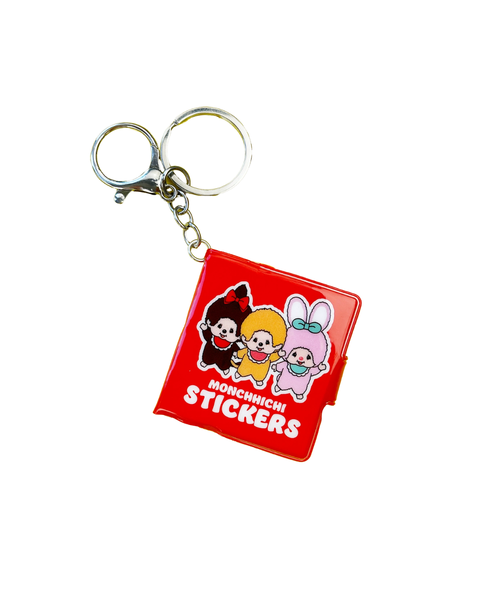 PipSticks - Friends Forever Monchhichi Mini Stickerbook Keychain