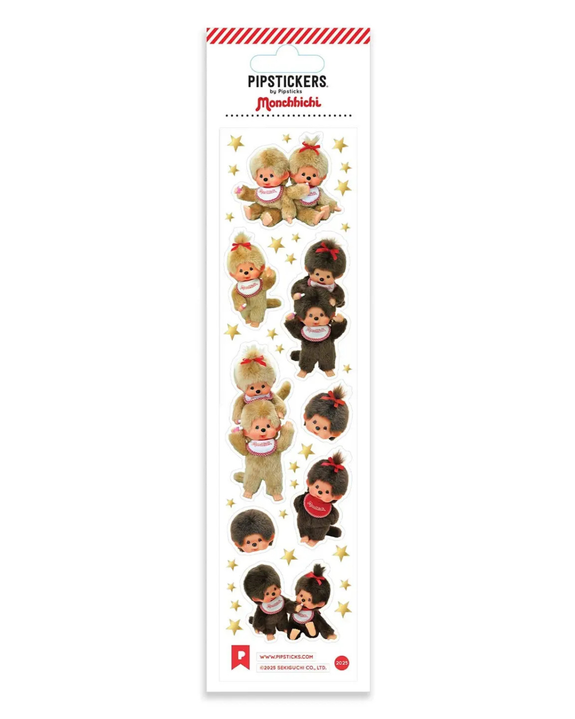Pipsticks - Monchhichi Cuddles Stickers
