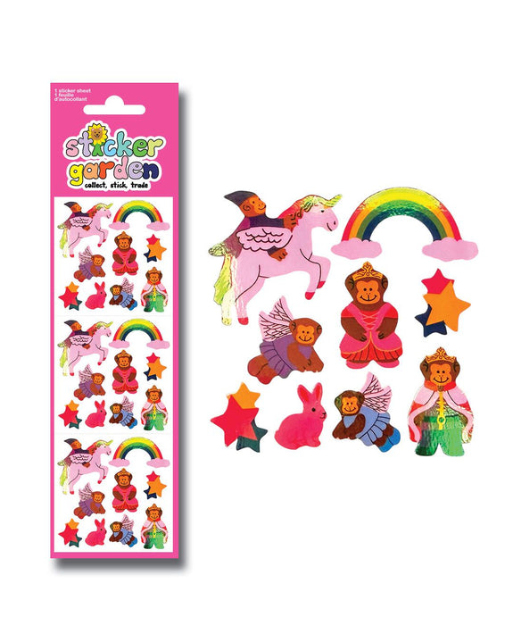 Sticker Garden - Pearl Monkeytales Stickers