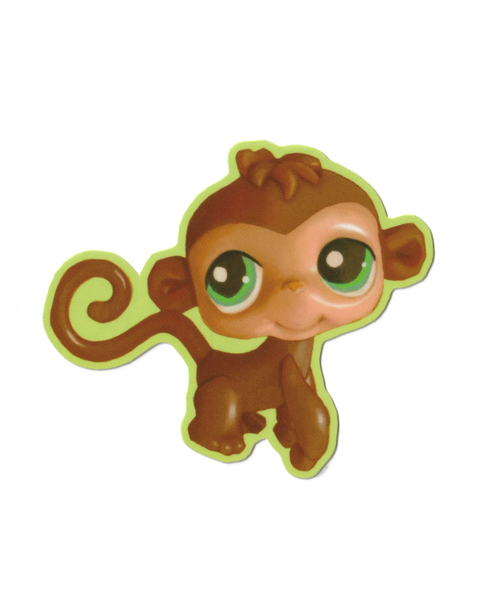Rags AF - Monkey Lps! Sticker