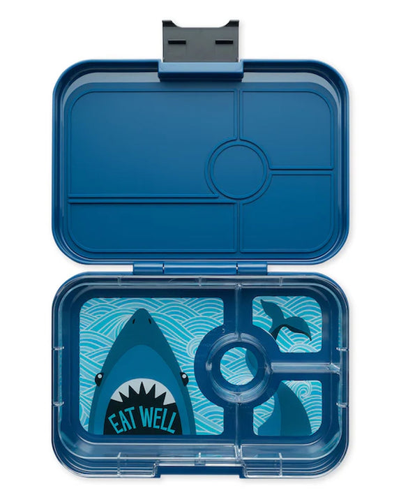 Yumbox - Tapas Lunch Box 4 Compartment - Monte Carlo - Shark