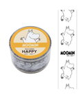 Moomin - Washi Tape Face Series - Happy