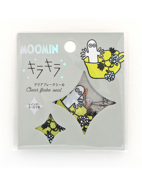 Moomin - Hattifatteners Sparkly Clear Stickers - 2
