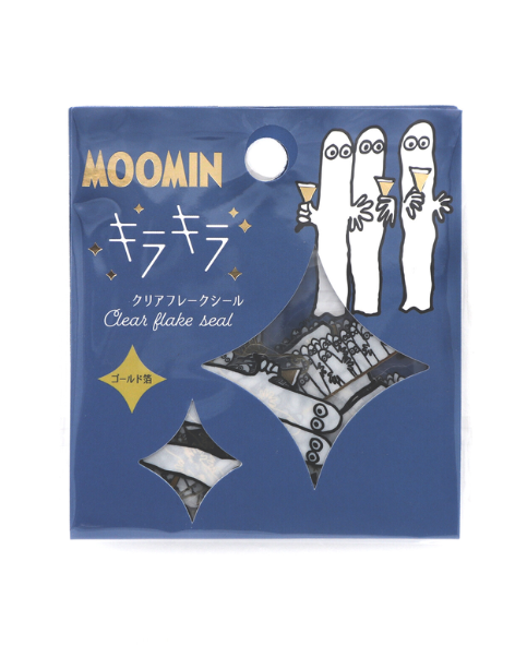 Moomin - Hattifatteners Sparkly Clear Stickers