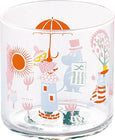 Yamaka - Moomin Umbrella and Sunshine - Glass Tumbler