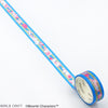 Moomin - Washi Tape - Blue Border