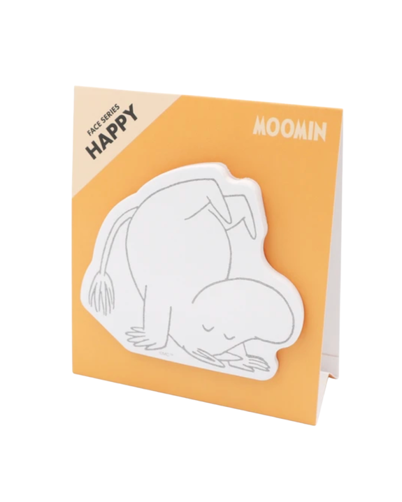 Moomin - Face Series Memo Pad - Happy