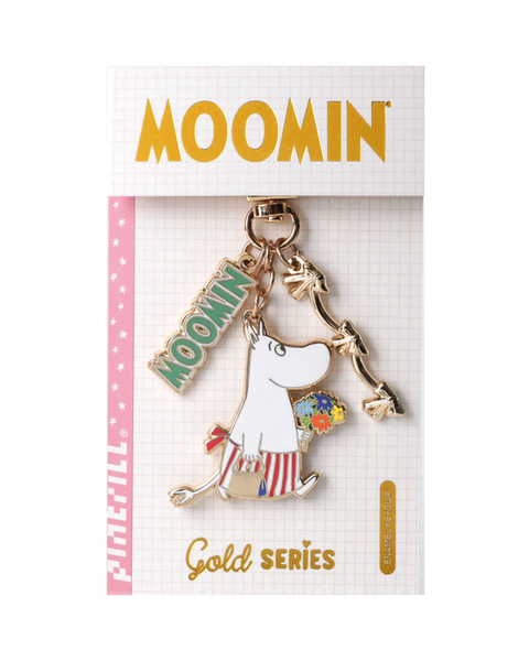 PINTRILL - Moominmamma Flowers Keyclip