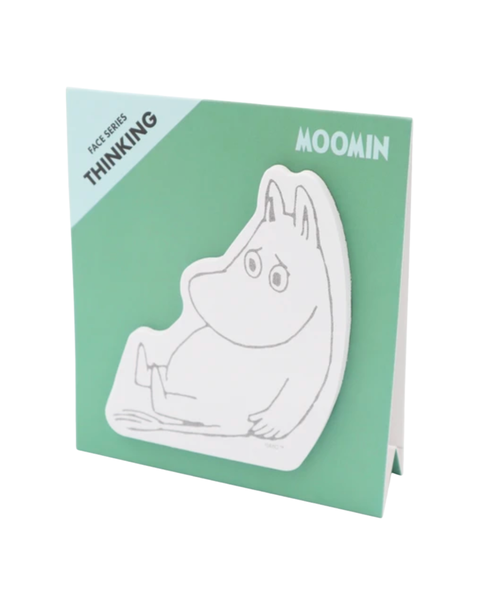 Moomin - Face Series Memo Pad - Thinking