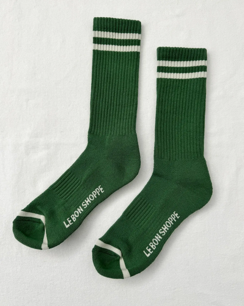 Le Bon Shoppe - Extended Boyfriend Socks - Moss
