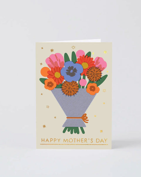 Wrap - Greetings Card - Mother's Day Bouquet