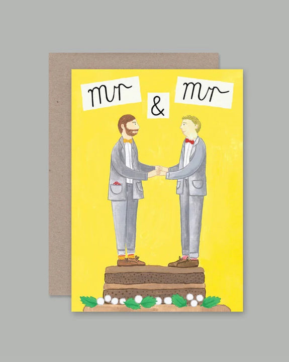 AHD greetings cards - Mr and Mr