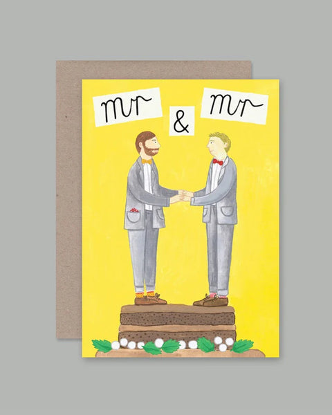 AHD greetings cards - Mr and Mr
