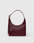 Baggu - Mini Recycled Leather Shoulder Bag - Mahogany