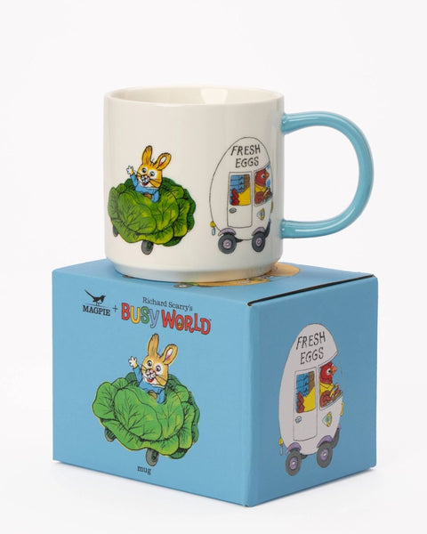 Magpie x Richard Scarry - Things That Go Mug