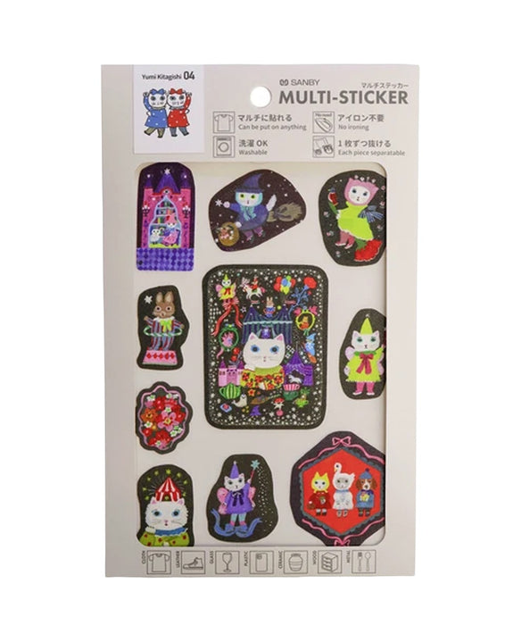 Yumi Kitagishi x Sanby - Multi Stickers - Magical Time