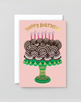 Wrap - Cake & Candles Happy Birthday Greetings Card