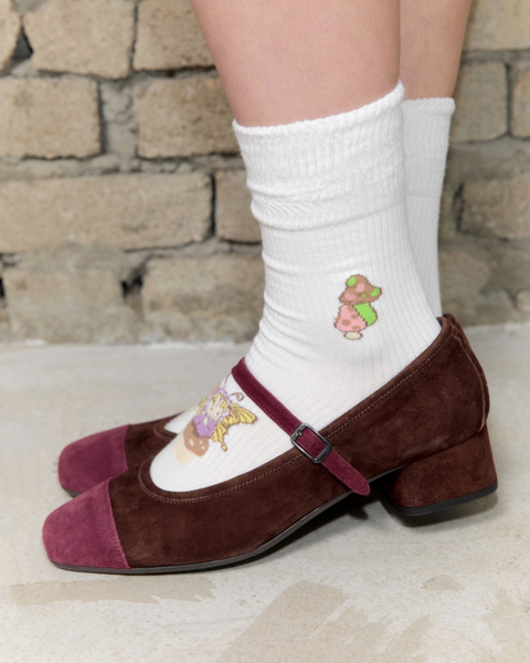Socks Appeal x Hannah-Michelle Bayley - Mushroom Fairy Socks