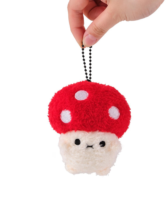 Ricemogu - Red and White Mushroom Key Chain