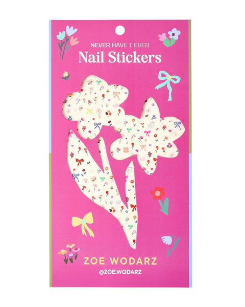 Never Have I Ever - Nail Art Stickers - Flower Pop