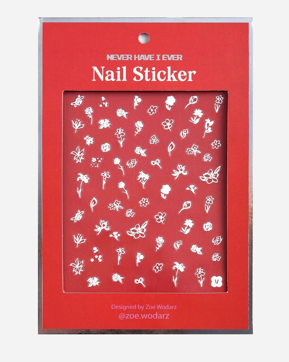 Never Have I Ever - Nail Art Stickers - Florals