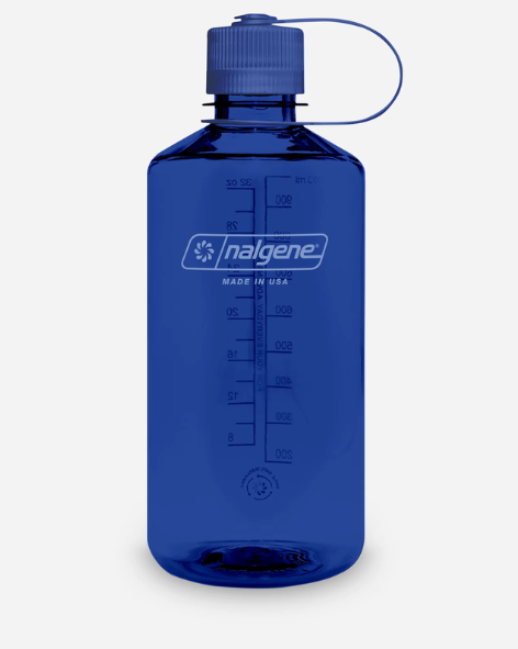 Nalgene - Sustain Narrow Mouth Water Bottle - 1L - Denim