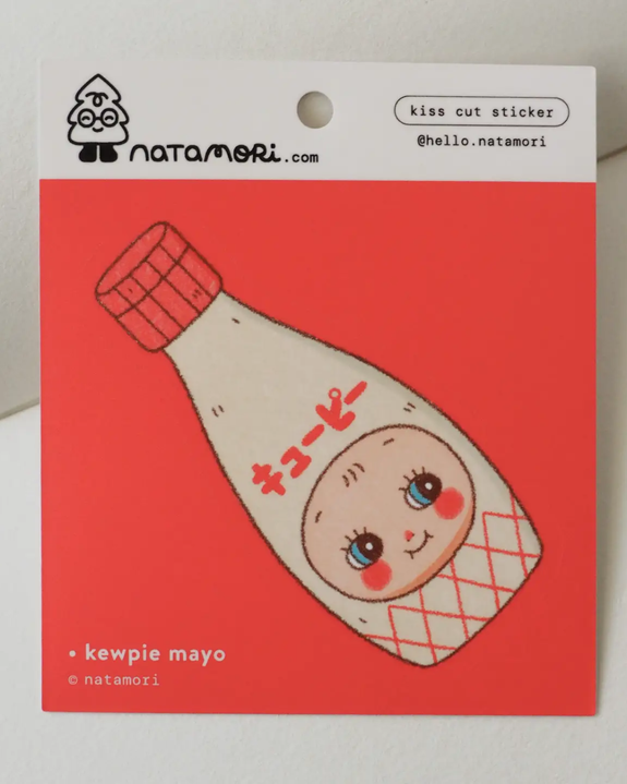 Natamori - Kewpie Mayo - Kiss Cut Vinyl Sticker