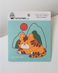 Natamori - Mountain Tiger - Kiss Cut Vinyl Sticker