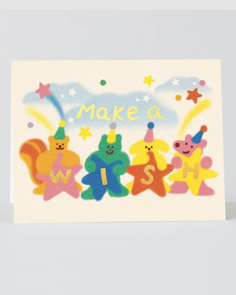 Wrap - Make A Wish Kids Birthday Greetings Card