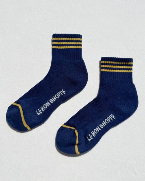 Le Bon Shoppe - Girlfriend Socks - Navy