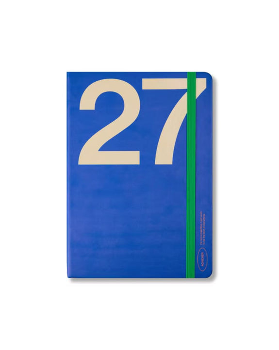 Any Day Now - 2027 - Weekly Achiever Diary - A5 - Navy & Cream
