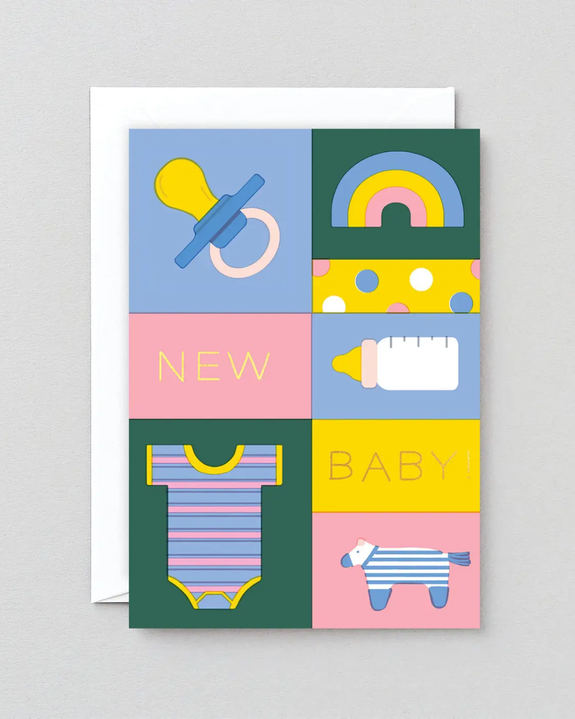 Wrap - New Baby Celebration Greeting Card