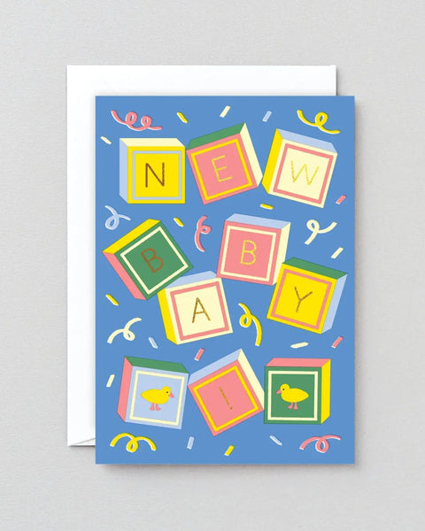 Wrap - New Baby! Greeting Card