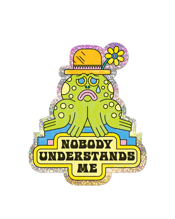Red Cap Cards - Nobody Understands Me Sticker