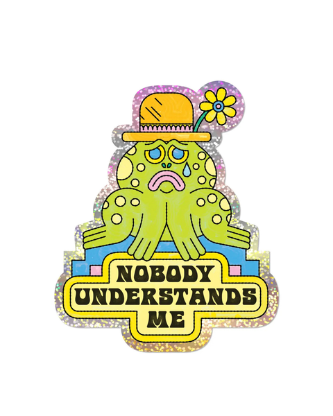Red Cap Cards - Nobody Understands Me Sticker
