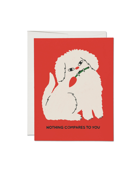 Red Cap Cards - Nothing Compares To You Card