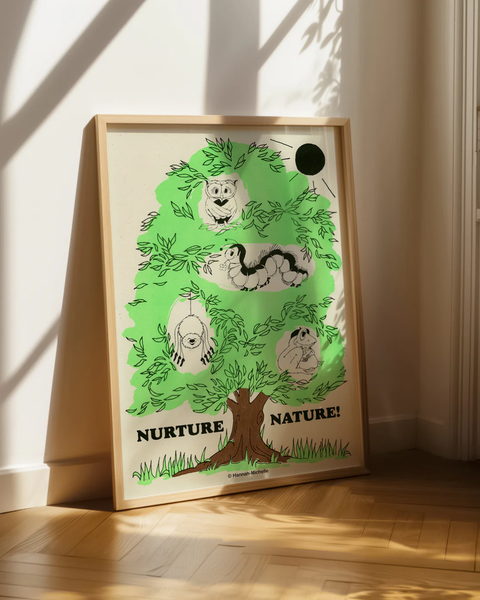 Hannah-Michelle Bayley - Nurture Nature - A3 Print