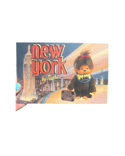Astral Weekend - New York By Night Postcard