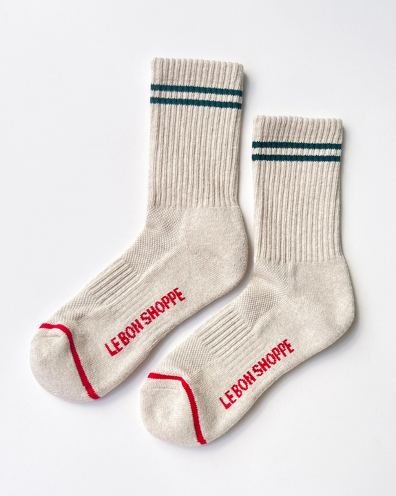 Le Bon Shoppe - Boyfriend Socks - Oatmeal