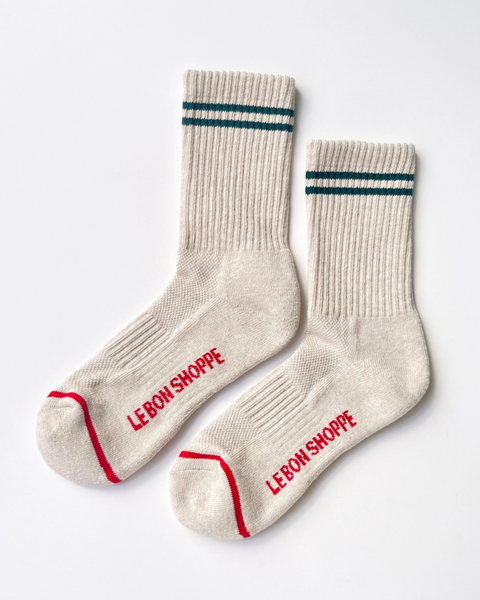 Le Bon Shoppe - Boyfriend Socks - Oatmeal