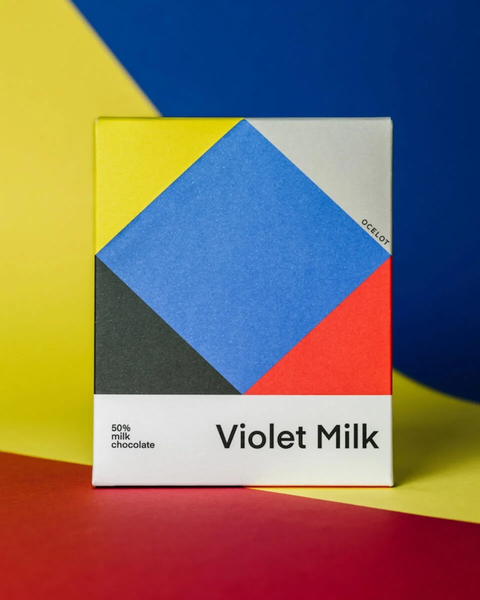 Ocelot - Violet Milk Chocolate 70g