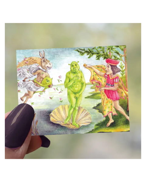 Pretty Toxic Stickers - Birth of Venus Ogre Sticker