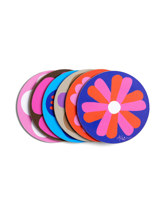 Studio Arhoj - Party Coaster - Flowers of Okinawa