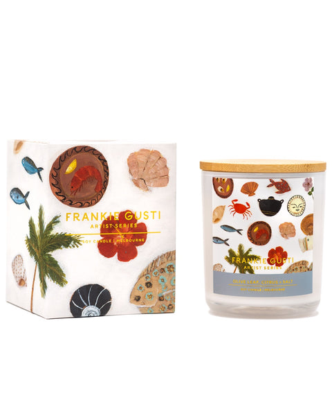 Frankie Gusti - Artist Series Candle - Olive Leaf, Citrus & Salt -  Gabrielle Diamantis