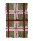 Mosey Me - Olive Plaid Bath Mat