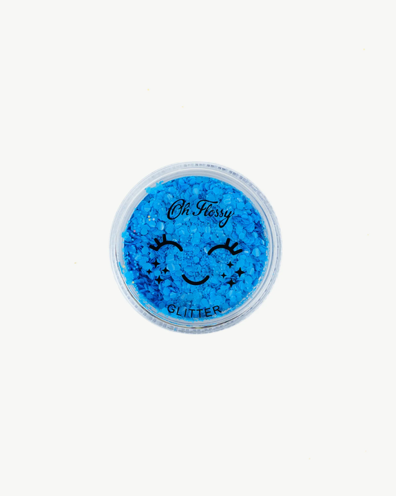 Oh Flossy - Biodegradable Glitter - Opaque Turquoise