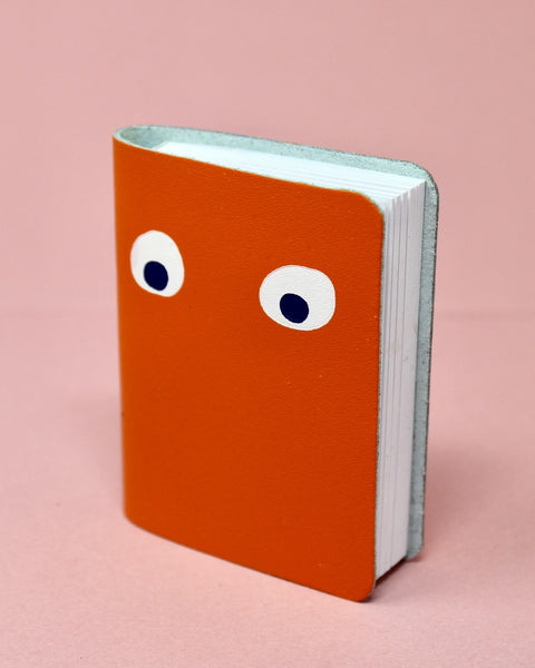 Ark - Googly Eye Mini Notebook - Orange